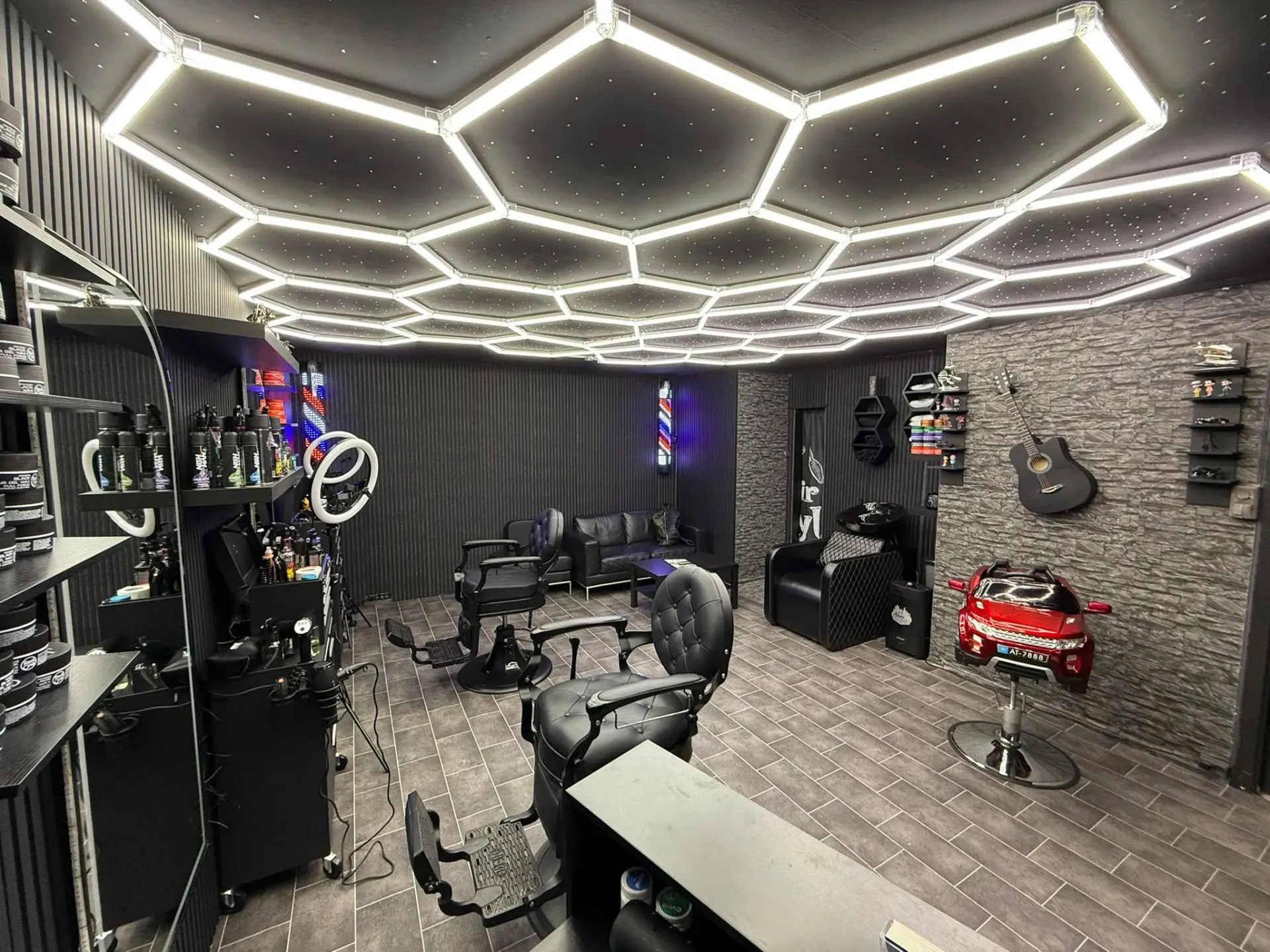 Zaidans Barbershop i Gol sentrum